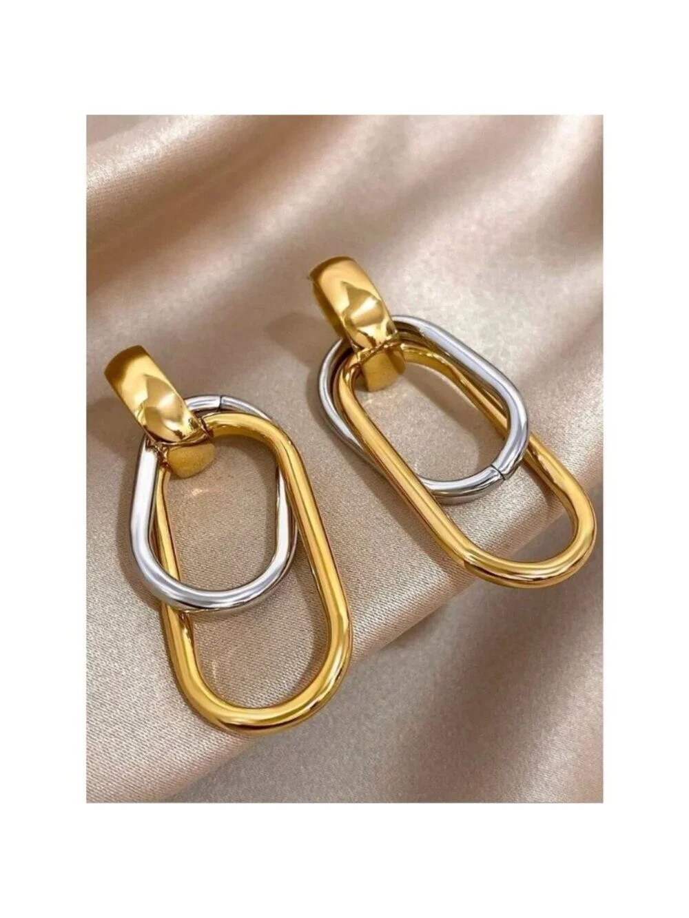 Link Drop Earrings Q1019
